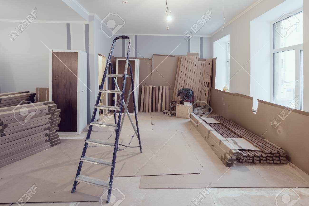 Renoviertes Wohnzimmer
